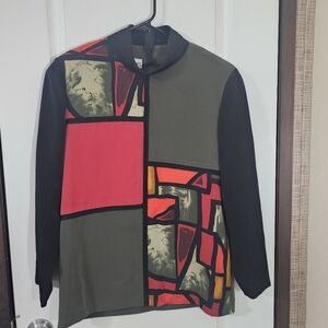 Vintage Caron Components Women’s Blouse – Size 10